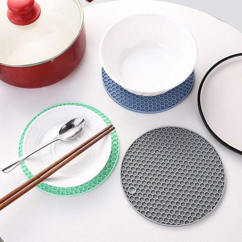 Đế lót nồi Silicon hình tổ ong cách nhiệt, chống trượt thiết kế thông minh, đế lót nồi. đế lót nồi silicon, đế lót nồi cách nhiệt. đế lót. đế, đế lót nồi cách nhiệt silicon