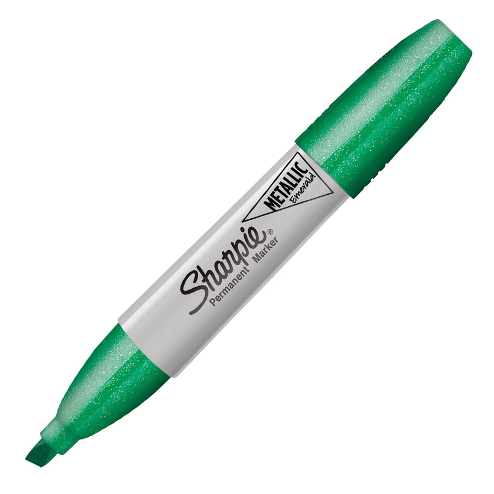 [HCM]Bút lông dầu không phai mực ánh kim Sharpie Chisel Metallic