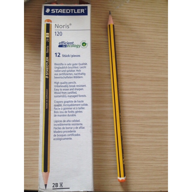 Bút Chì Gỗ 2B - Staedtler (1 Chiếc)