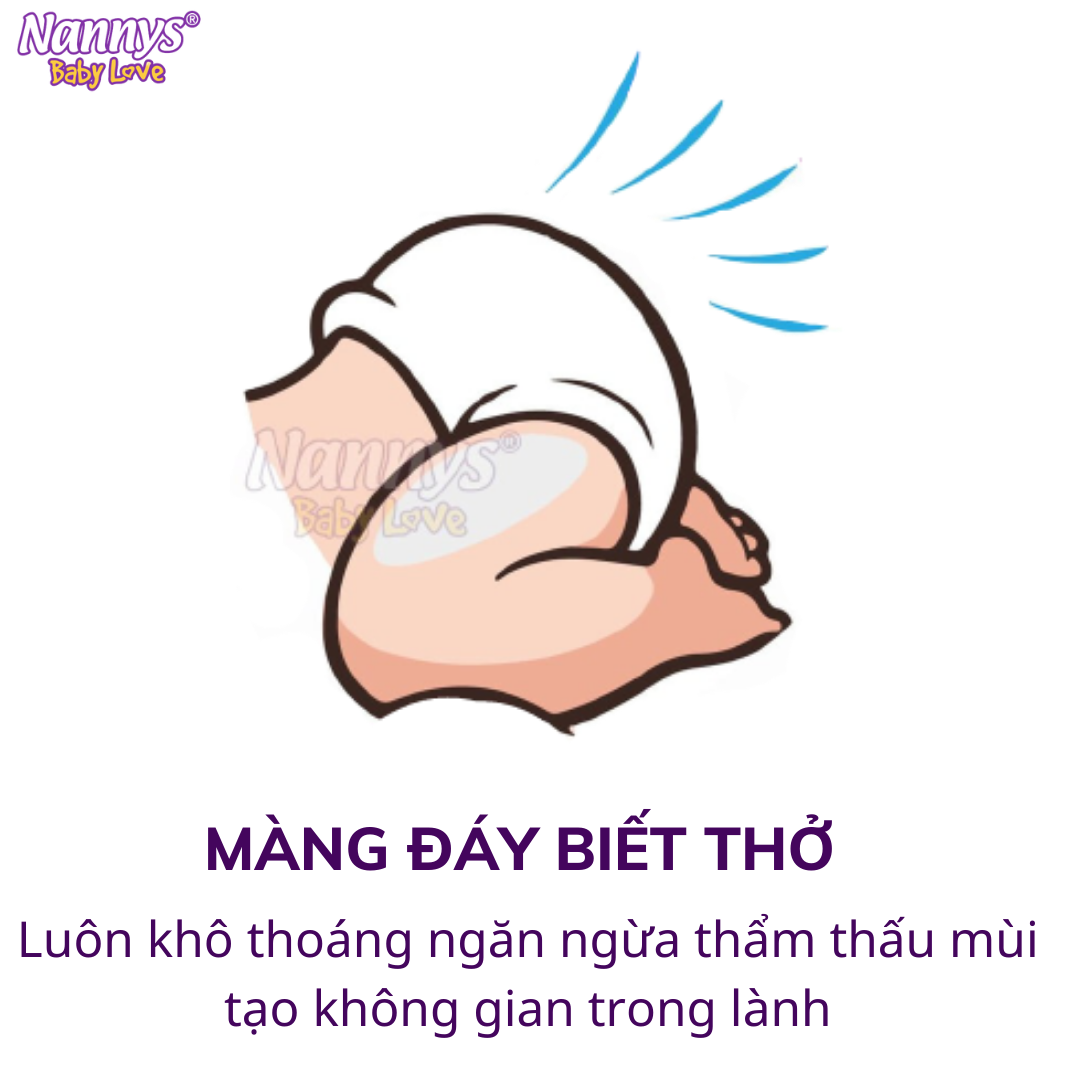 Tã/ bỉm QUẦN Nannys L 44 miếng (Cho bé từ 8-18kg)