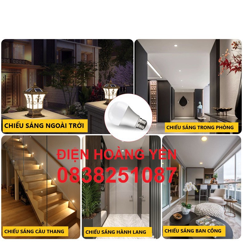 Bóng đèn LED BULB kín nước 3w đến 18w