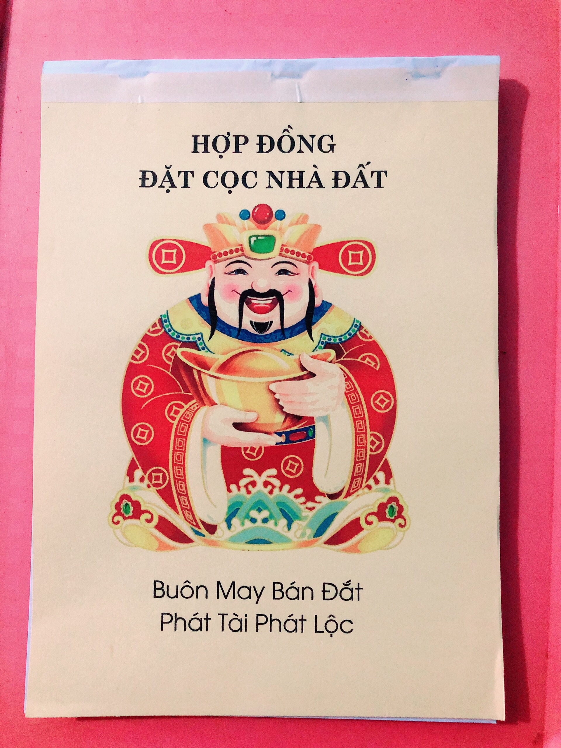 Sổ cọc đất 3 liên 2022