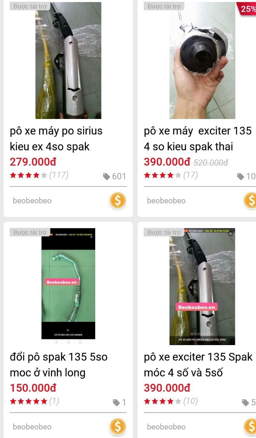 pô exciter 135 4so spak (pô êm)  (Có Video )