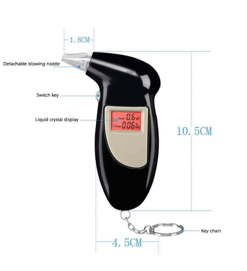 Máy đo nồng độ cồn mini cầm tay