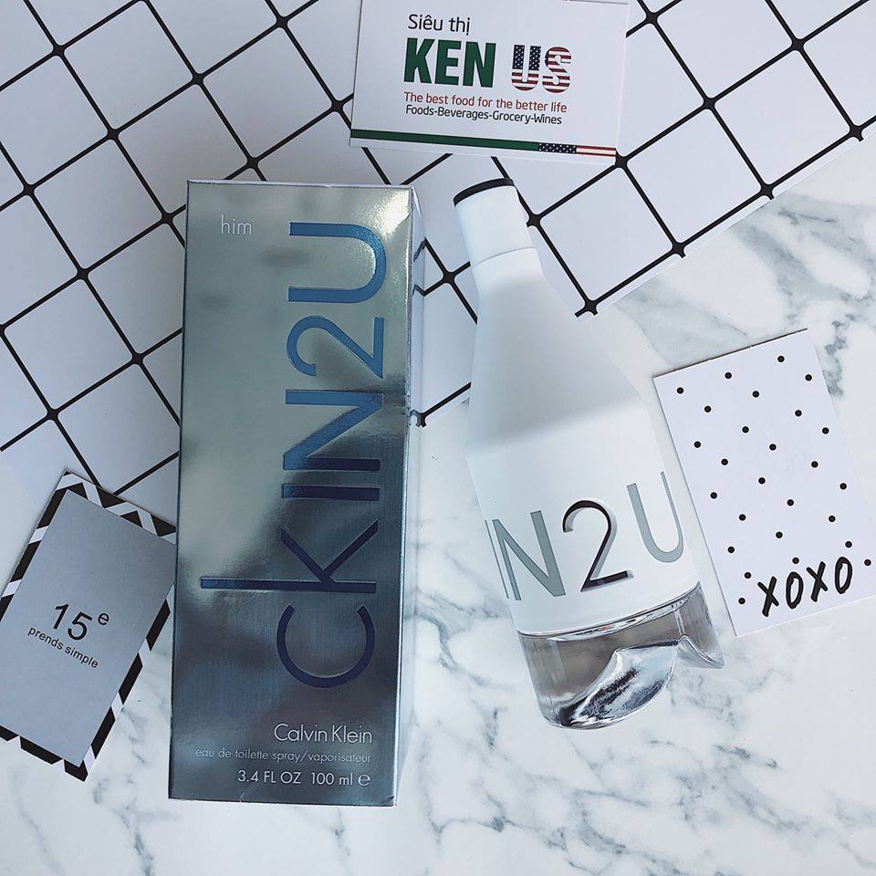 Nước hoa CK IN2U FOR HIM Eau De Toilette 100ml