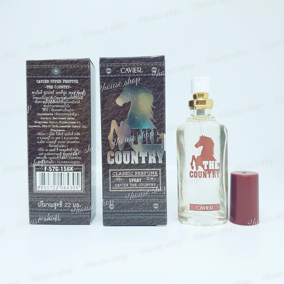 Nước Hoa CAVIER THE COUNTRY Thái Lan 22ml