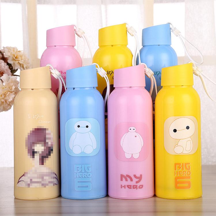 Bình Giữ Nhiệt Thủy Tinh Nhiều Hình Đáng Yêu