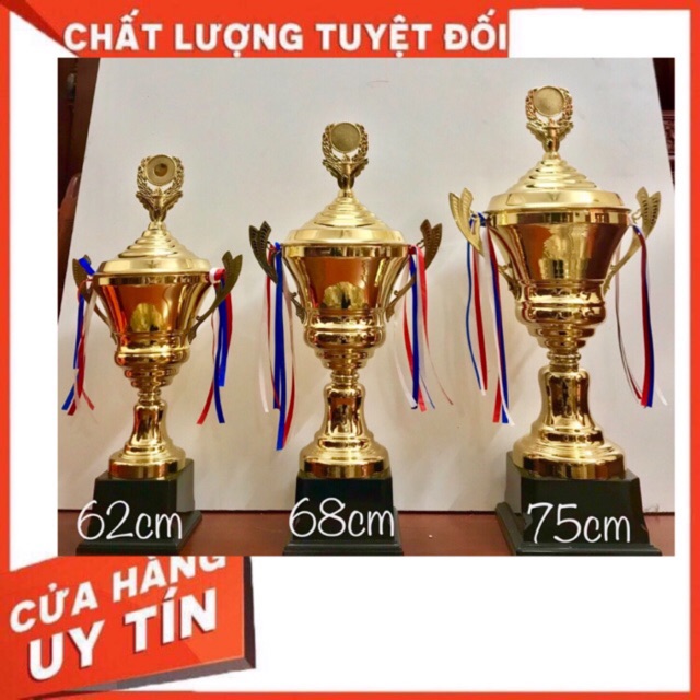 Cup vàng bóng đá vô địch mẫu mới size to