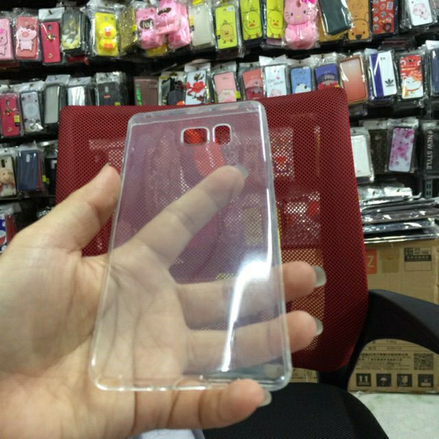 Ốp lưng silicon trong suốt cho Samsung Galaxy Note 7 / Note Fe cao cấp loại A chất lượng đảm bảo an toàn đến sức khỏe người sử dụng cam kết hàng đúng mô tả