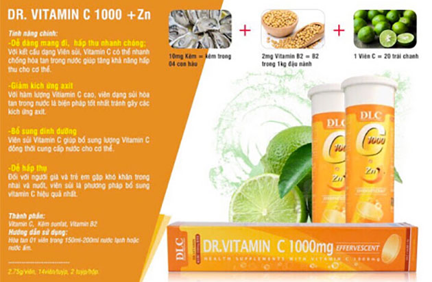 Thực phẩm bổ sung vitamin C