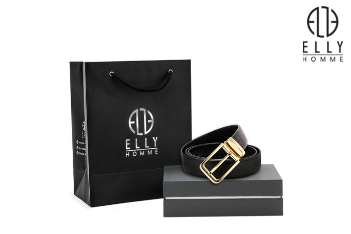 Dây thắt lưng nam da thật ELLY HOMME – EDM6