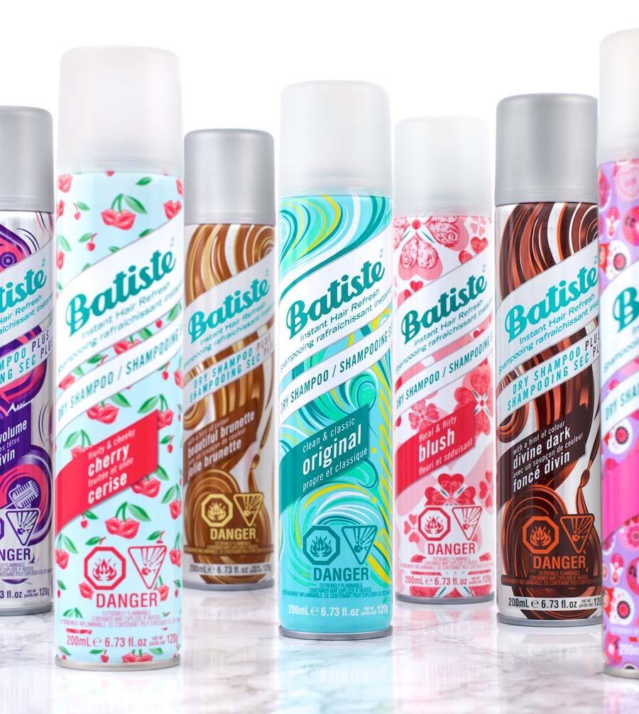 Xịt gội đầu khô Batiste Dry Shampoo Cherry 200ml