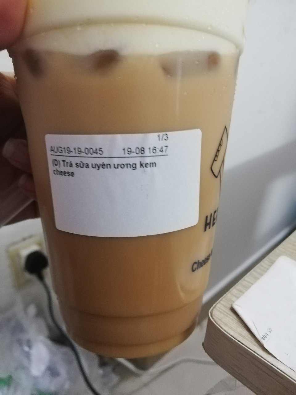 Cuộn Giấy in tem Trà Sữa 50x30 mm - 5 cuộn