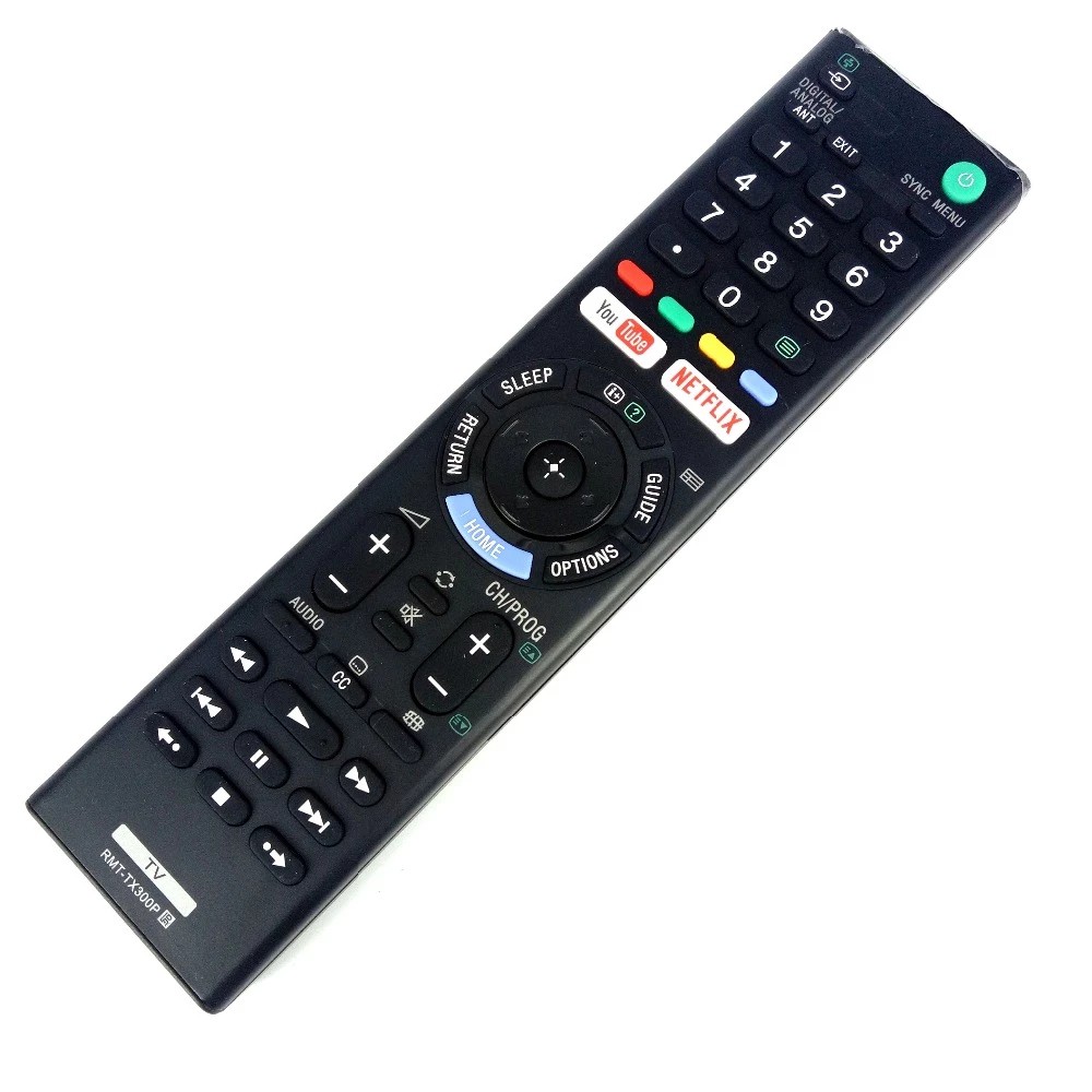 Sony RMT-TX300P Remote For Sony Bravia LED TV 4K HDR Ultra HD TV TX300B RMT-TX300E RMT-TX300U KD-55X7000E KD-49X7000F KDL-40W660E KDL-32W660E KDL-32W617E KDL-40W667E KDL-49W667