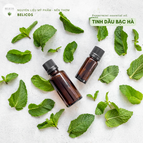 [HCM]Tinh dầu Bạc Hà Ấn Độ nguyên chất