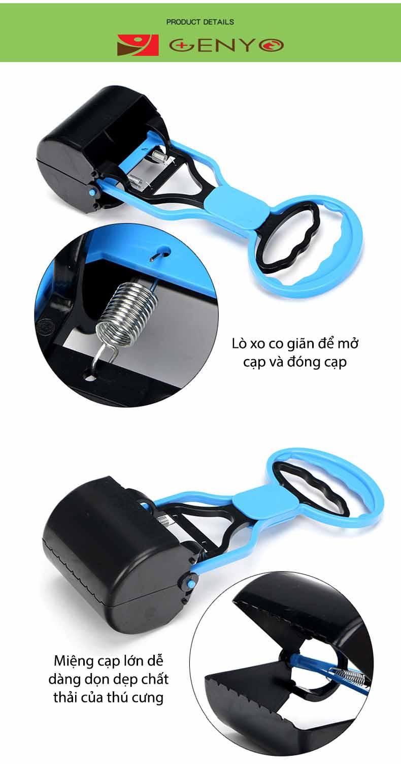 [HCM]Dụng cụ gắp phân thú cưng - Dọn vệ sinh 001