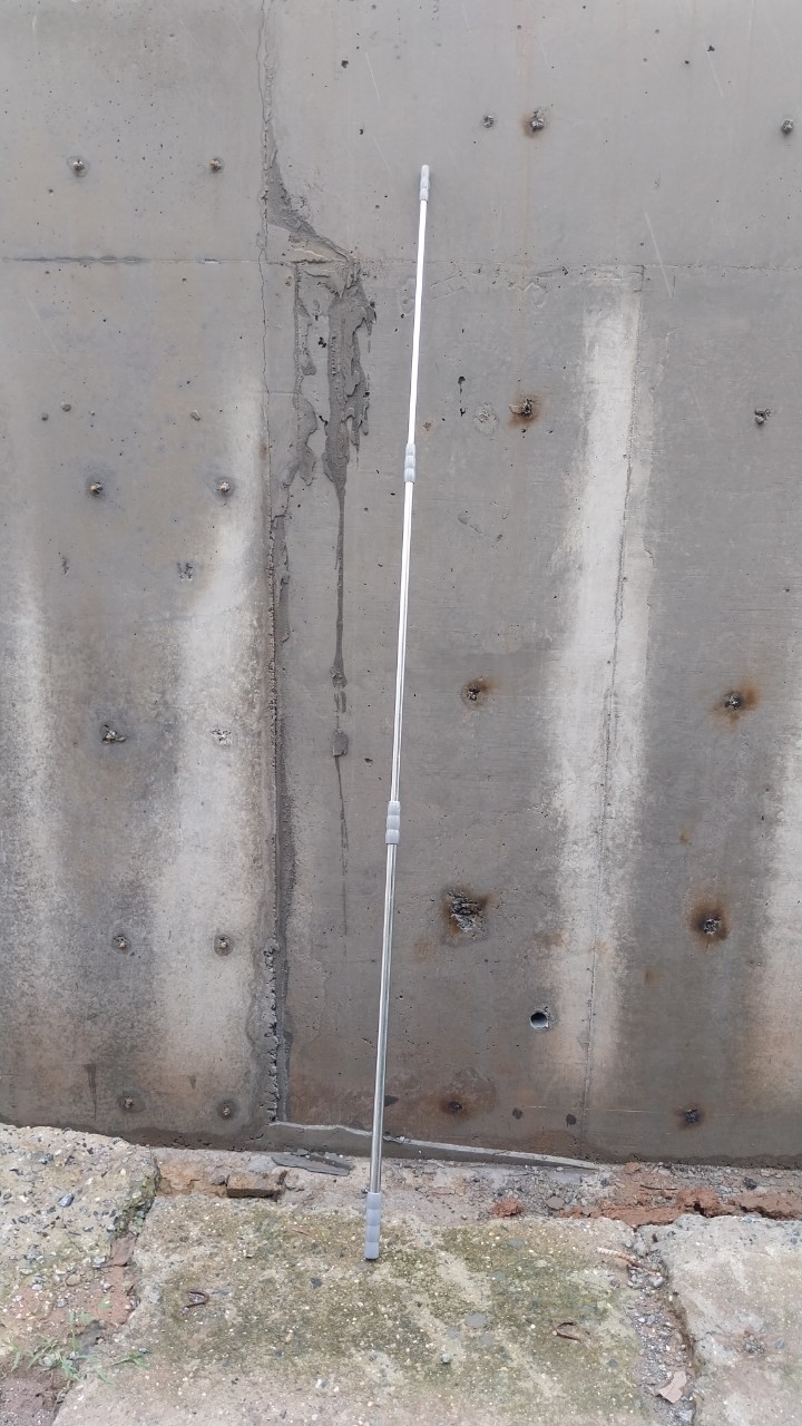 cán vợt cá rút 3 đốt chất liệu inox các kích cỡ