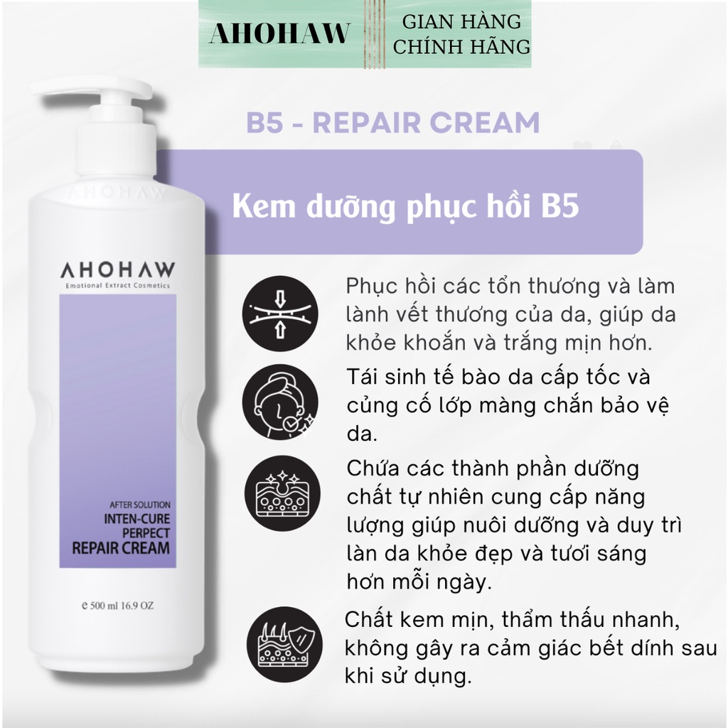 Kem Dưỡng Siêu Phục Hồi Da  Ahohaw