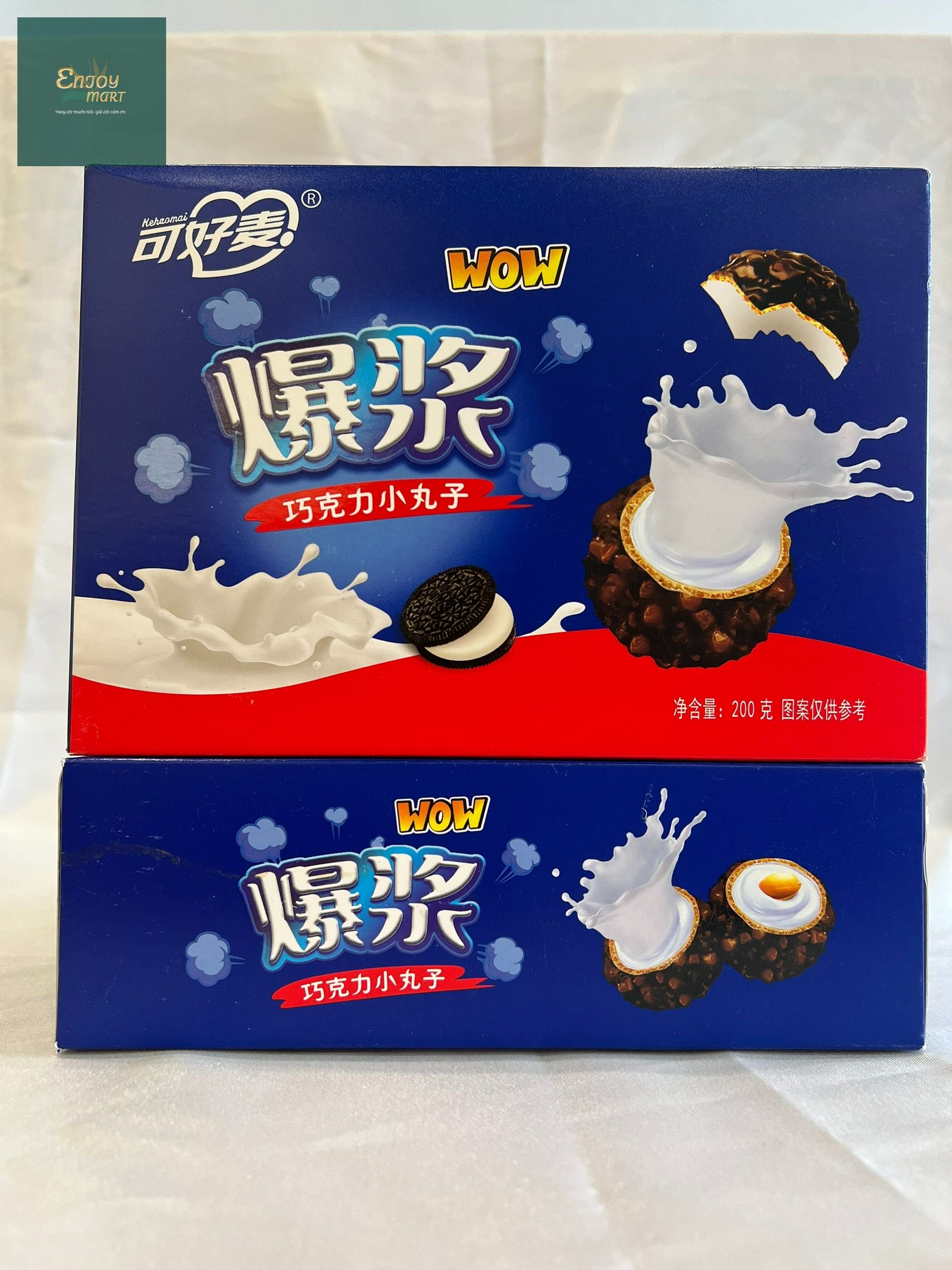 BÁNH OREO SOCOLA NHÂN SỮA TAN CHẢY