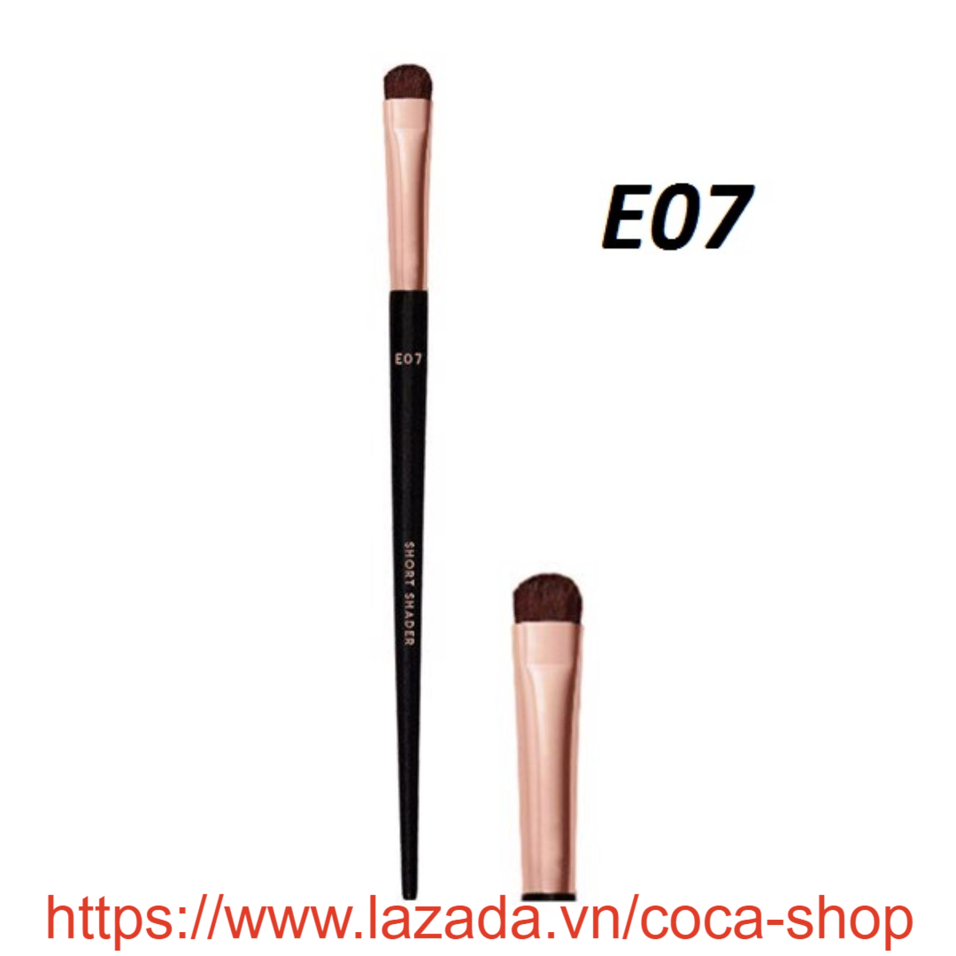 VACOSI SHORT SHADER BRUSH - E07 - CỌ ĐÁNH PHẤN MẮT LÔNG NGẮN