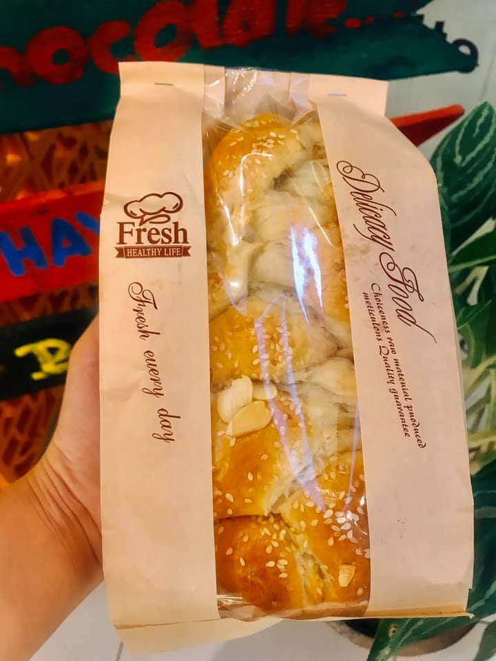 100 Túi bánh mì hoa cúc ông đầu bếp ( Size 12x9x30,21x9x33)