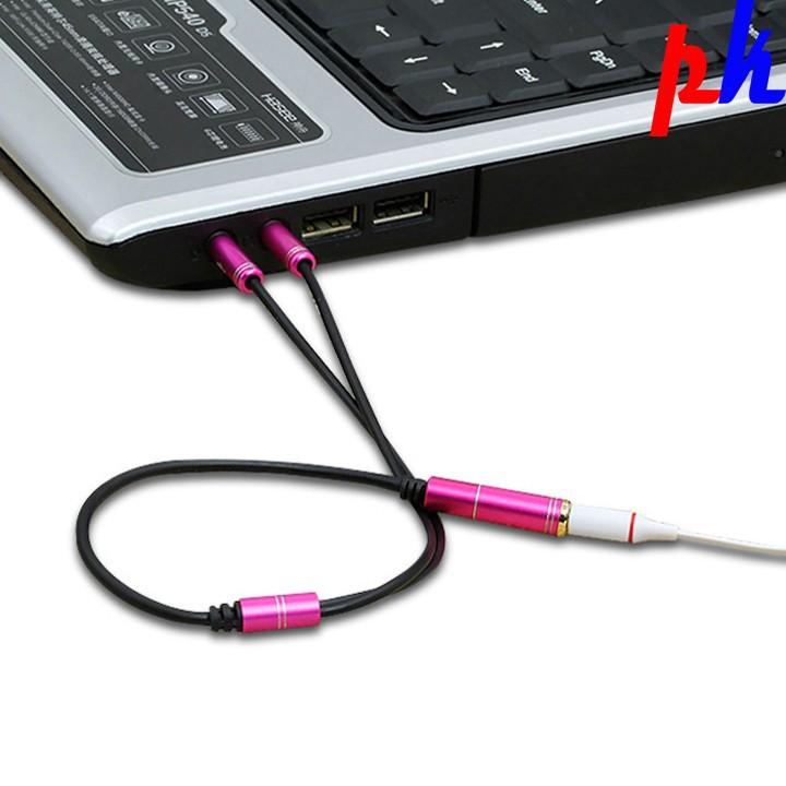 Jack chia audio và mic KL12