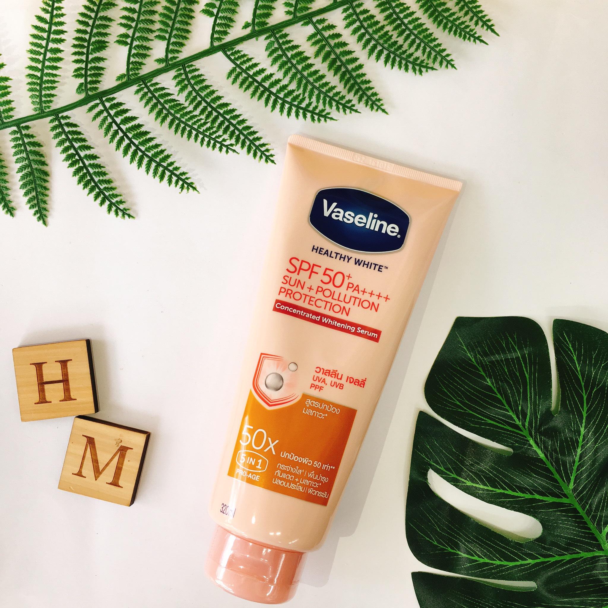 [HCM]Sữa Dưỡng Thể Vaseline Perfect Serum 50X Tuýp 320ml