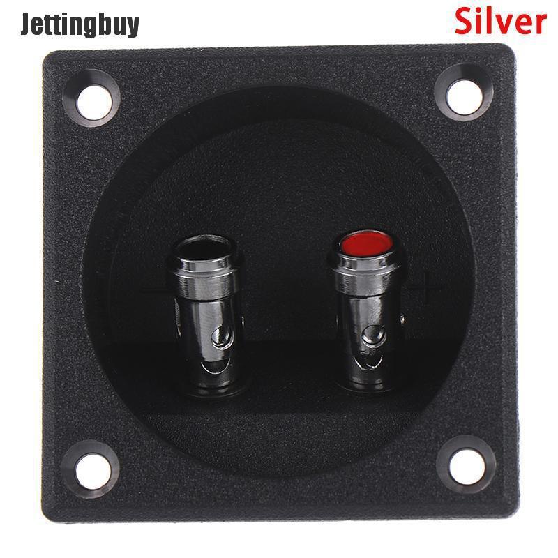 Jettingbuy 1Pc 50mm Round Cup Subwoofer Plug Car Stereo Speaker Box Terminal Connector