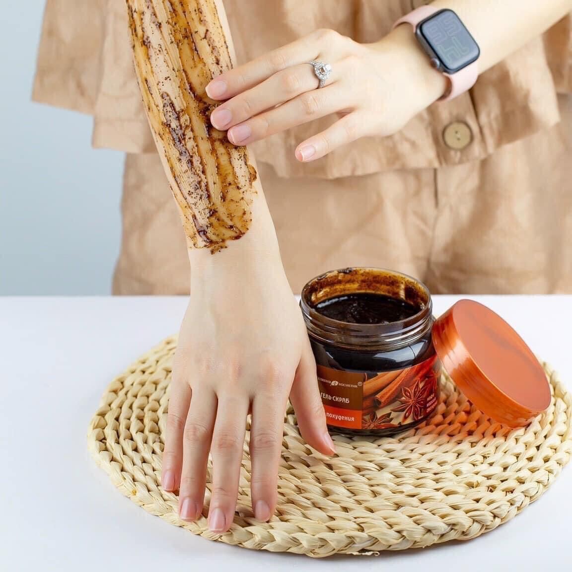 Tẩy da chết quế hồi Nga 380g mẫu mới