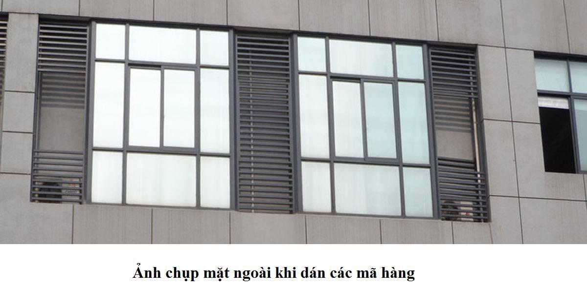 [HCM]Decal dán kính cách nhiệt màu bạc loại 1