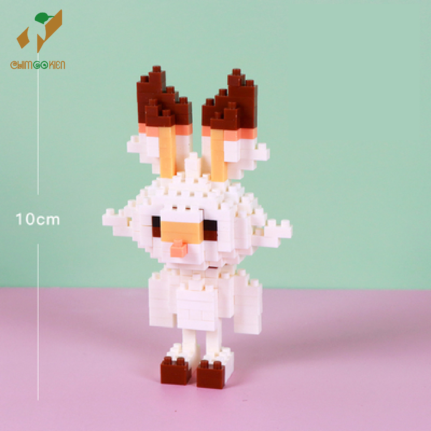 Set toy assembled Lego Pokemon starter Gen 8