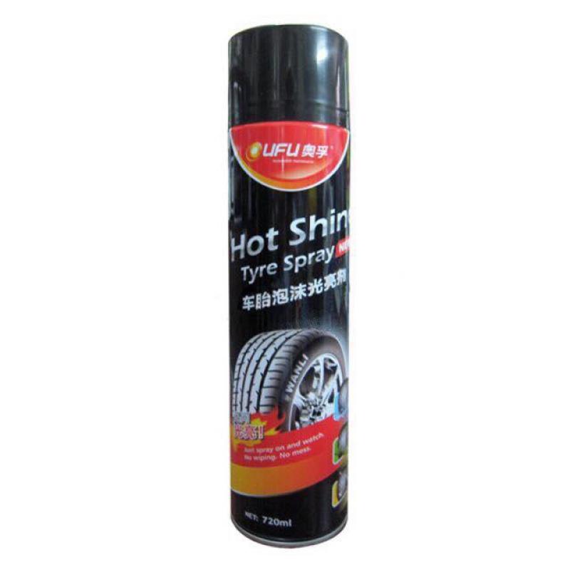 Chai xịt bóng lốp xe LIFU Hot Shine