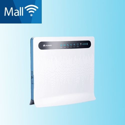 Phát wifi từ sim 3g/4g huawei b593 tặng kèm 2 anten trắng