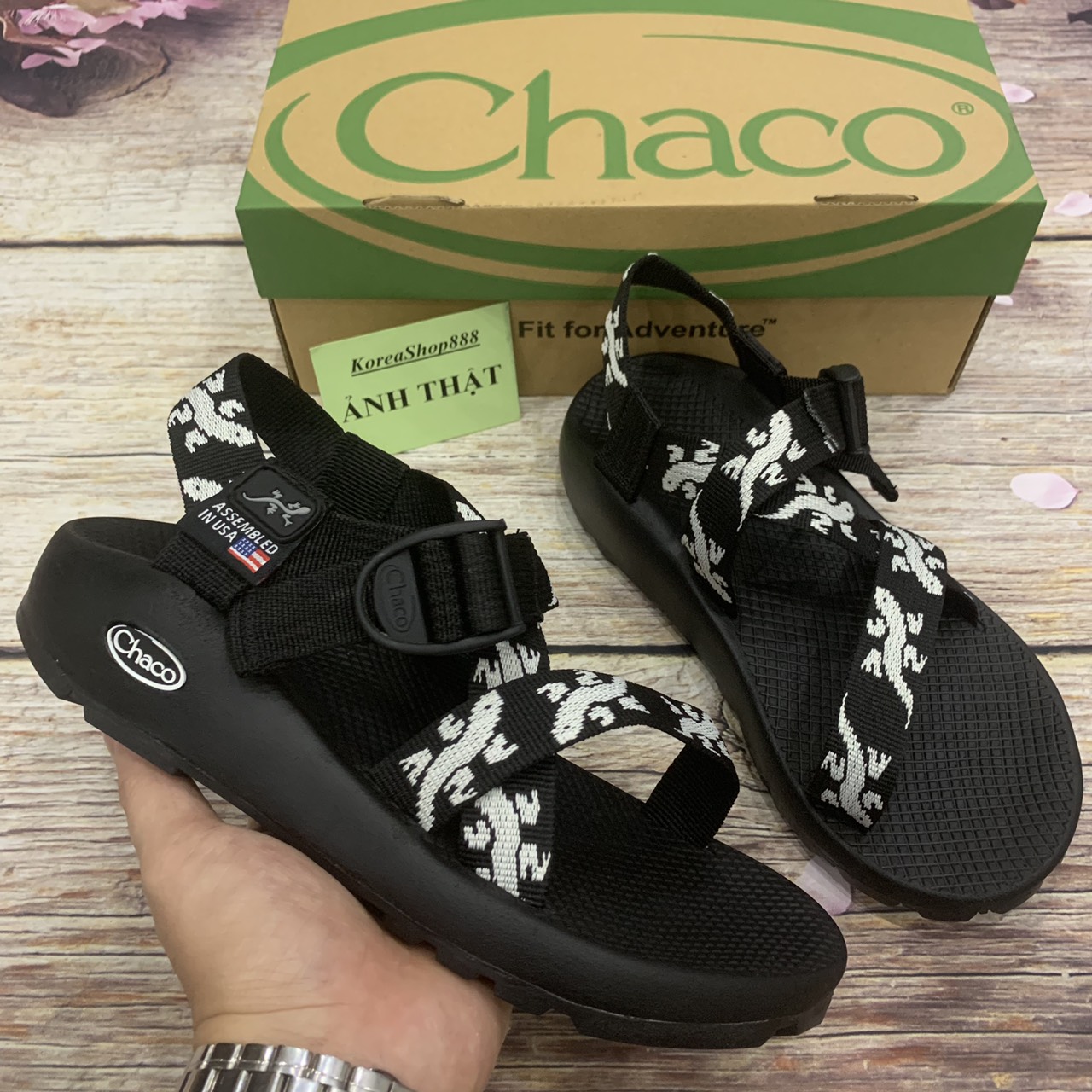 Dép Xăng Đan Nam Chaco Quai Dù D155