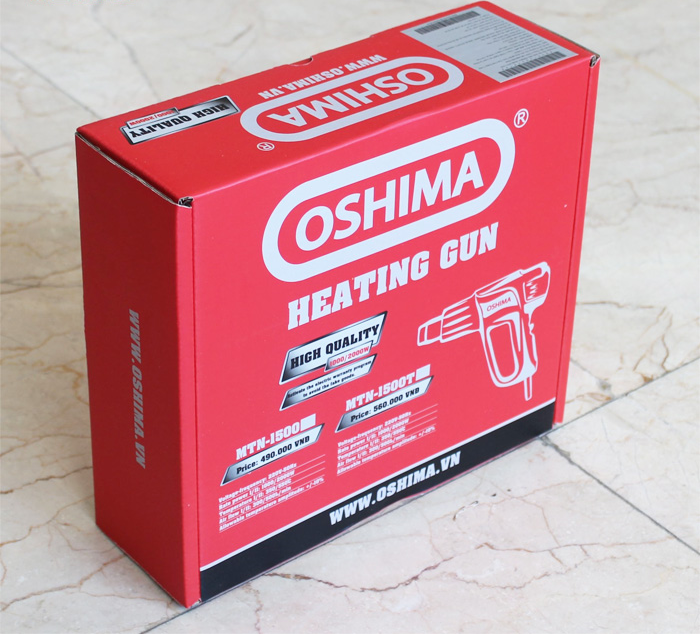 Máy thổi nhiệt Oshima MTN 1500