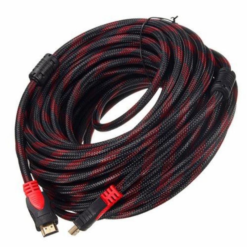 Dây cáp hdmi dù 3m / 5m / 10m - 15m - 20m chuẩn 1.4 full hd