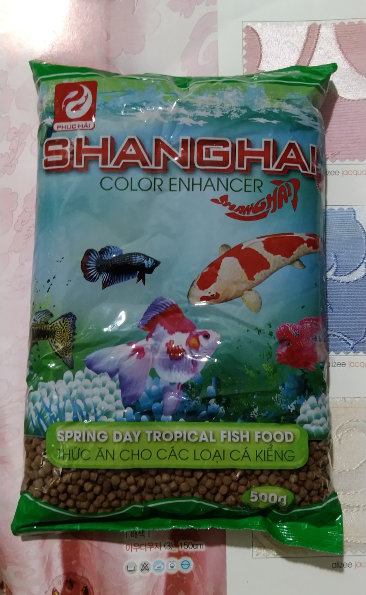 THỨC ĂN CHO CÁC LOẠI CÁ KIỂNG (TÚI 500G)