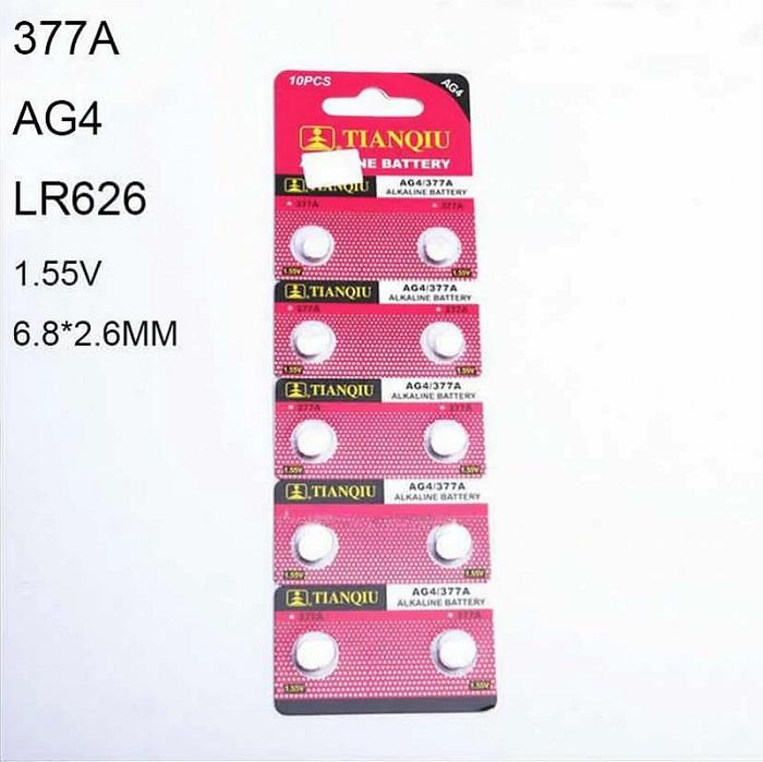 [HCM]combo 2 vĩ Pin nút AG4 (vĩ 10 viên)