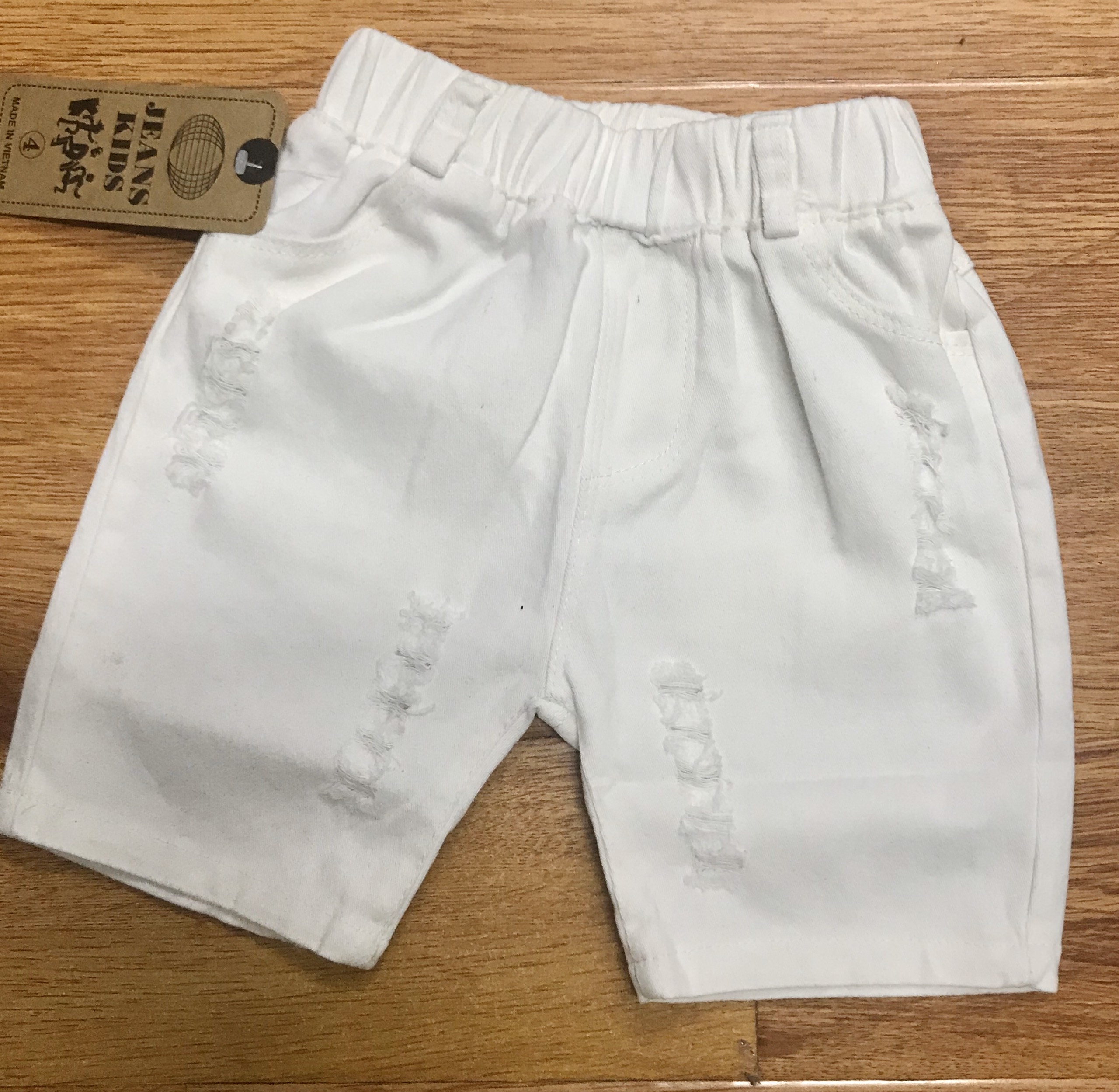 QUẦN KAKI ĐÙI ĐEN TRẮNG CHO BÉ