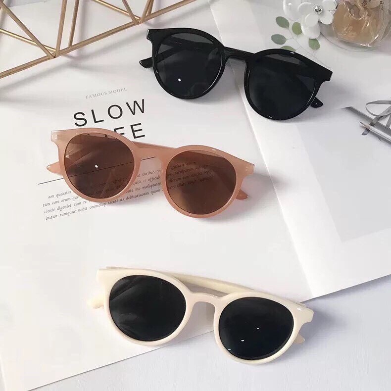 MẮT KÍNH MỮ GỌNG TRÒN NHIỀU MÀU