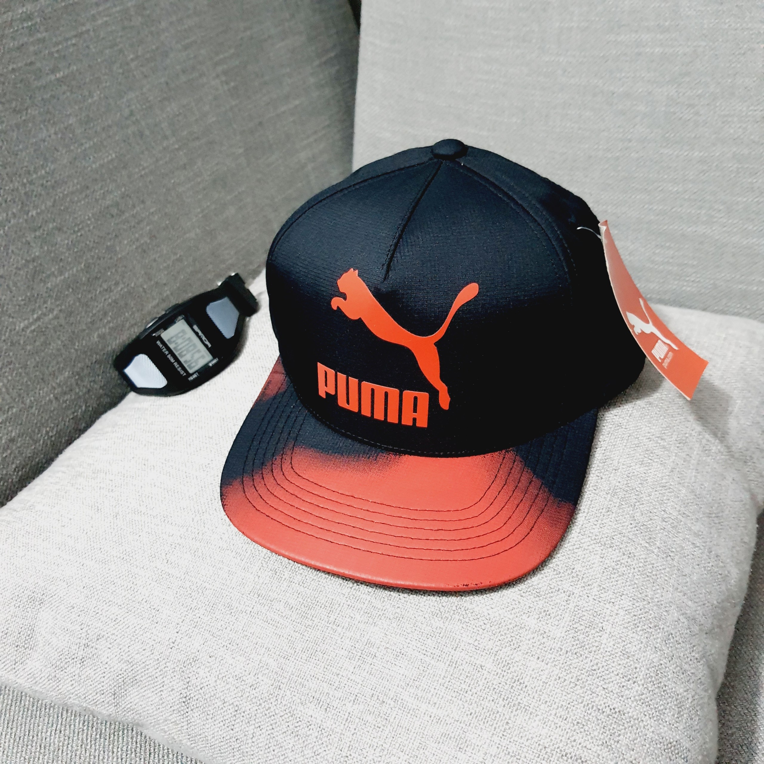 Nón snapback Puma vành phẳng cao cấp hàng xuất khẩu
