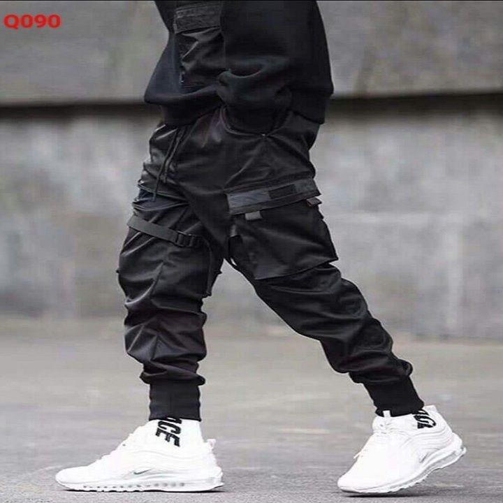 quần jogger Kaki NAM TÚI HỘP HAI CHỐT Q075 S0