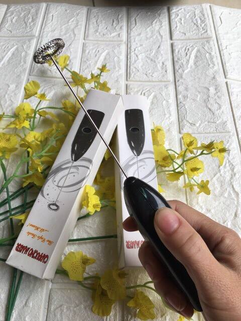 Combo 2 Dụng Cụ Que Tạo Bọt Pha Cà Phê Đánh Trứng Tiện Lợi