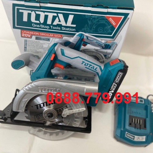 Máy Cưa Đĩa Tròn Dùng Pin Lithium 20V Total Tsli1401-1Pin1Sac  CHÍNH HÃNG