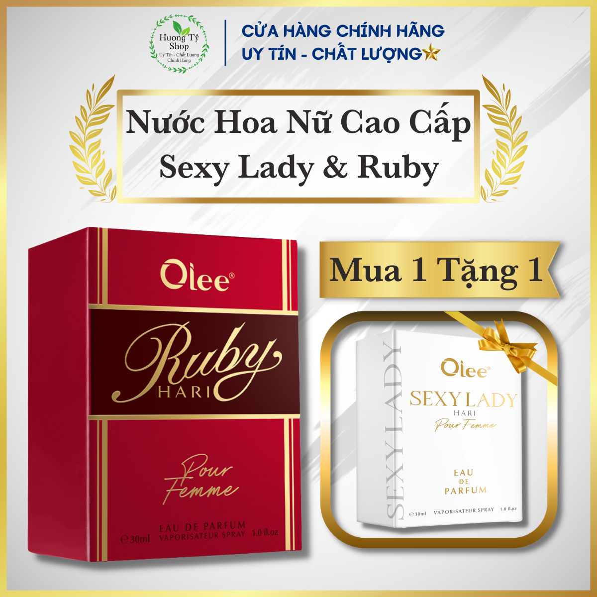 Nước Hoa Nữ Olee Sexy Lady Và Olee Ruby Cao Cấp Quyến Rũ