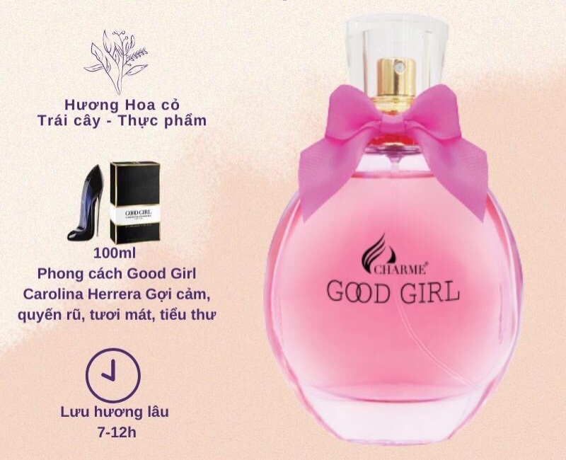 Nước hoa Charme Good Girl 100ml