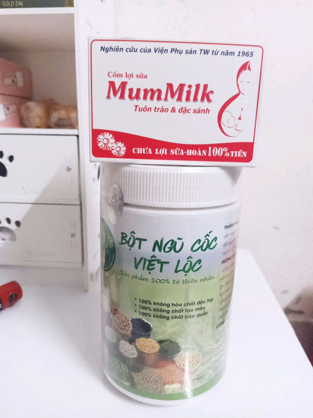 [HCM]COMBO NGŨ CỐC VÀ CỐM LỢI SỮA