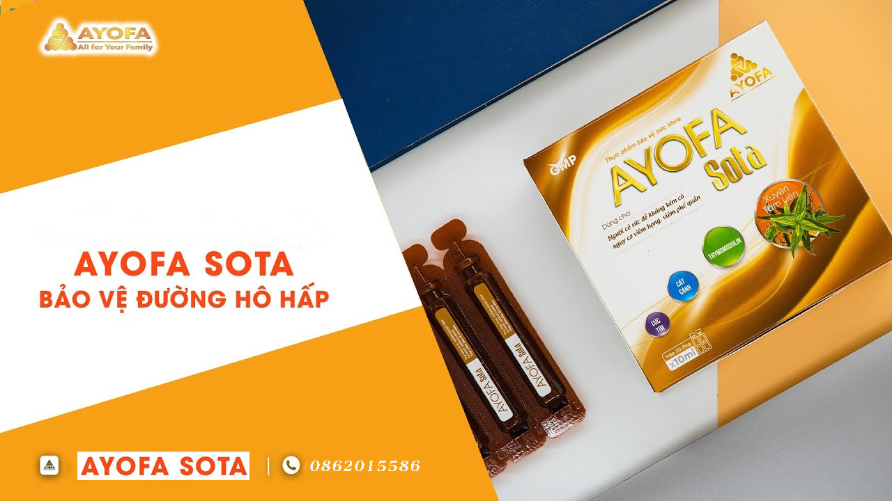 Ayofa Sota Chăm Sóc SK Cho Cả Gia Đình