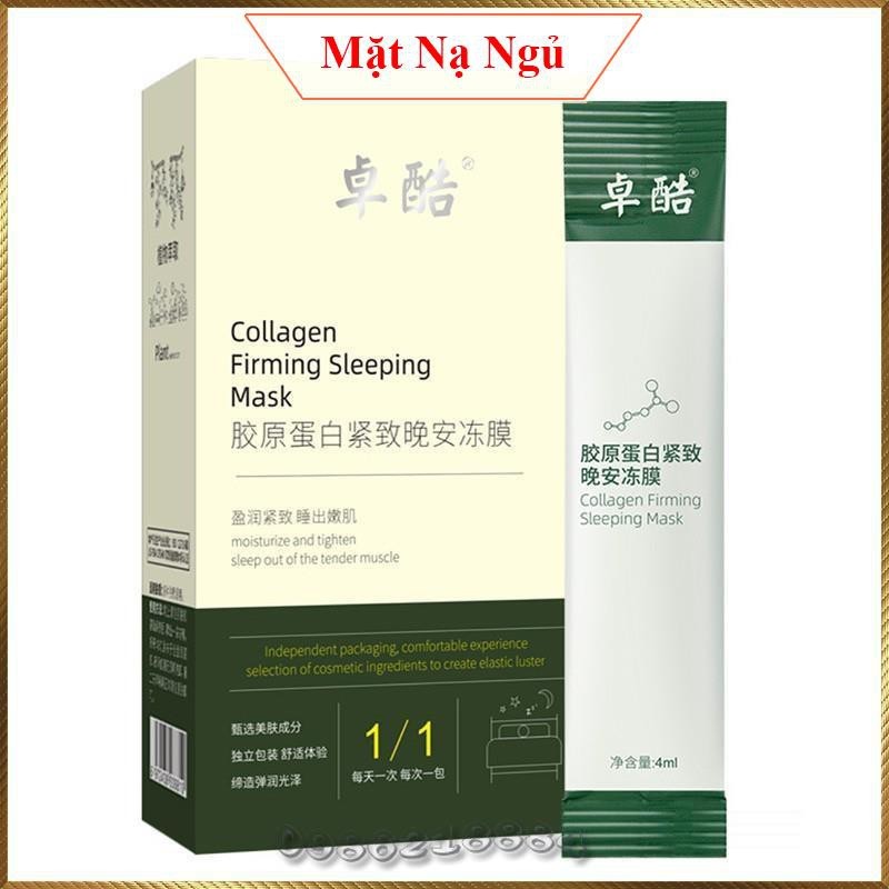 Mặt nạ ngủ Collagen Firming Sleeping Mask giúp dưỡng trắng căng bóng trẻ hoá làn da CFM1 nhập khẩu
