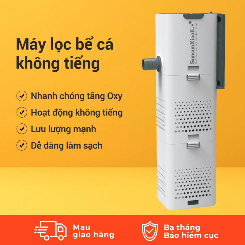 Bộ lọc bể cá không cần thay nước, nhiều mẫu mã, máy bơm lọc bể cá, máy bơm tuần hoàn bốn trong một, máy bơm oxy tích hợp, giao hàng tận nơi nhanh chóng